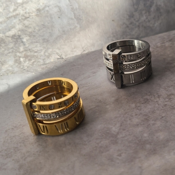 Art & Champagne Ring Silver - Picture 4 of 5